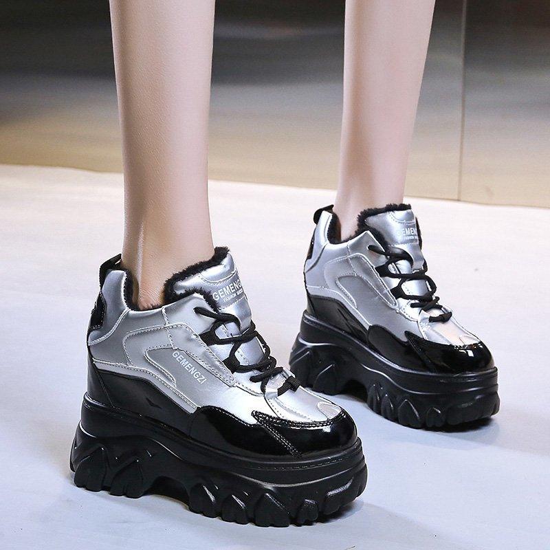 Chunky Wedges Sneakers for Women Maxct