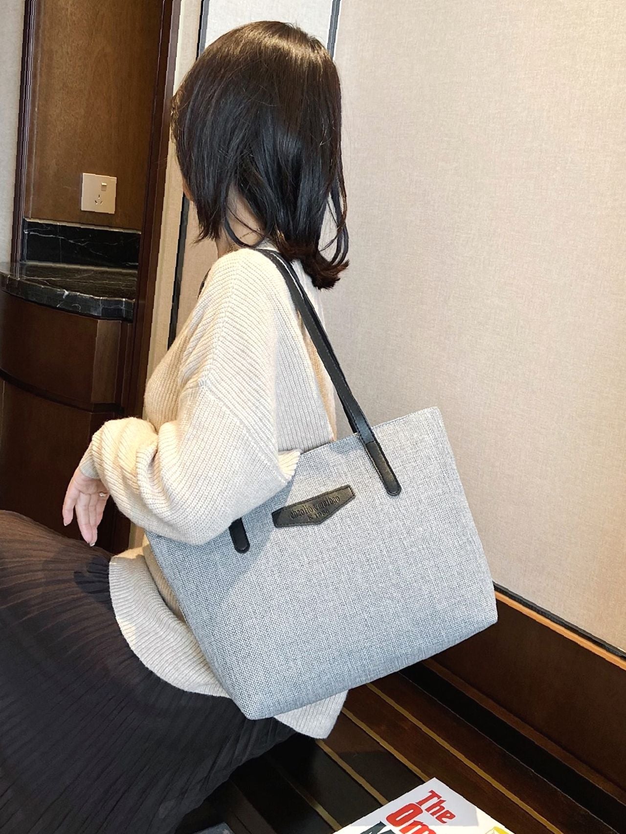 Maxct - Minimalist Shoulder Tote Bag  - Women Tote Bags