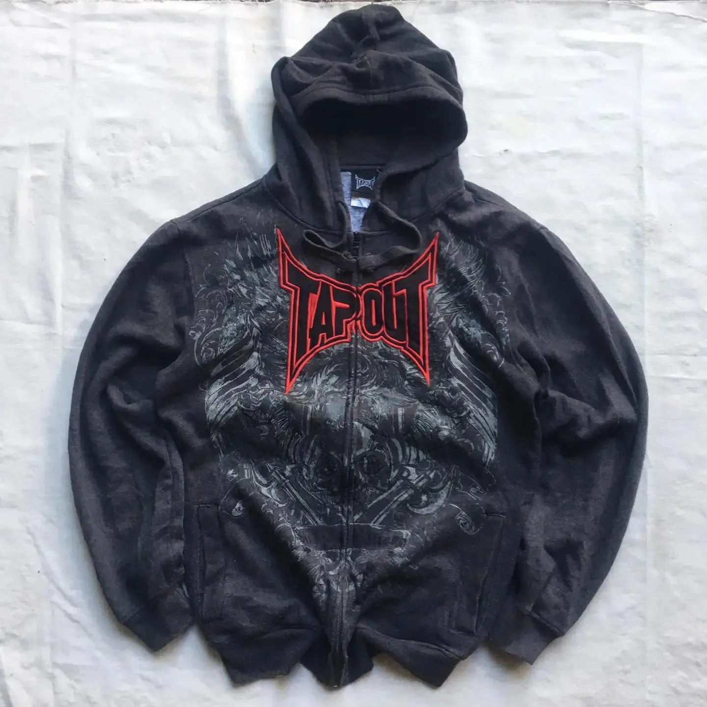 Maxct Streetwear Men Women Clothes Zipper Hoodie Y2K Sweatshirt Hip Hop Letter Embroidery Jacket Retro Pattern Oversized Hoodie 1017