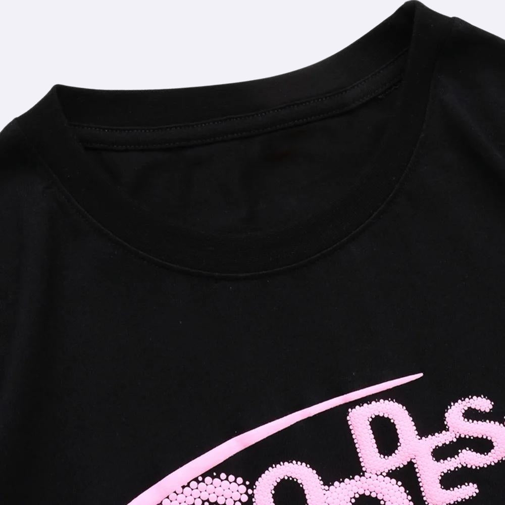 Maxct &Ariel Pink Cute Couple Tee
