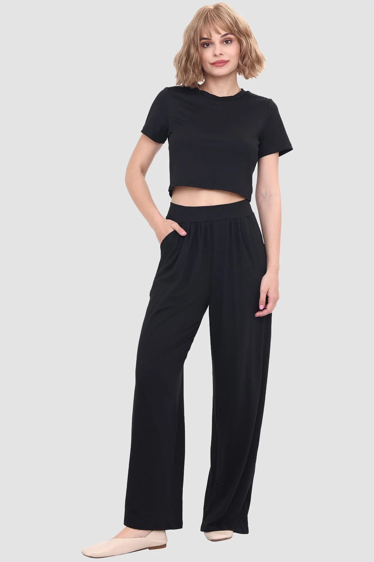 Maxct Short-sleeved T-shirt & Trousers Two-piece Set - Image 3