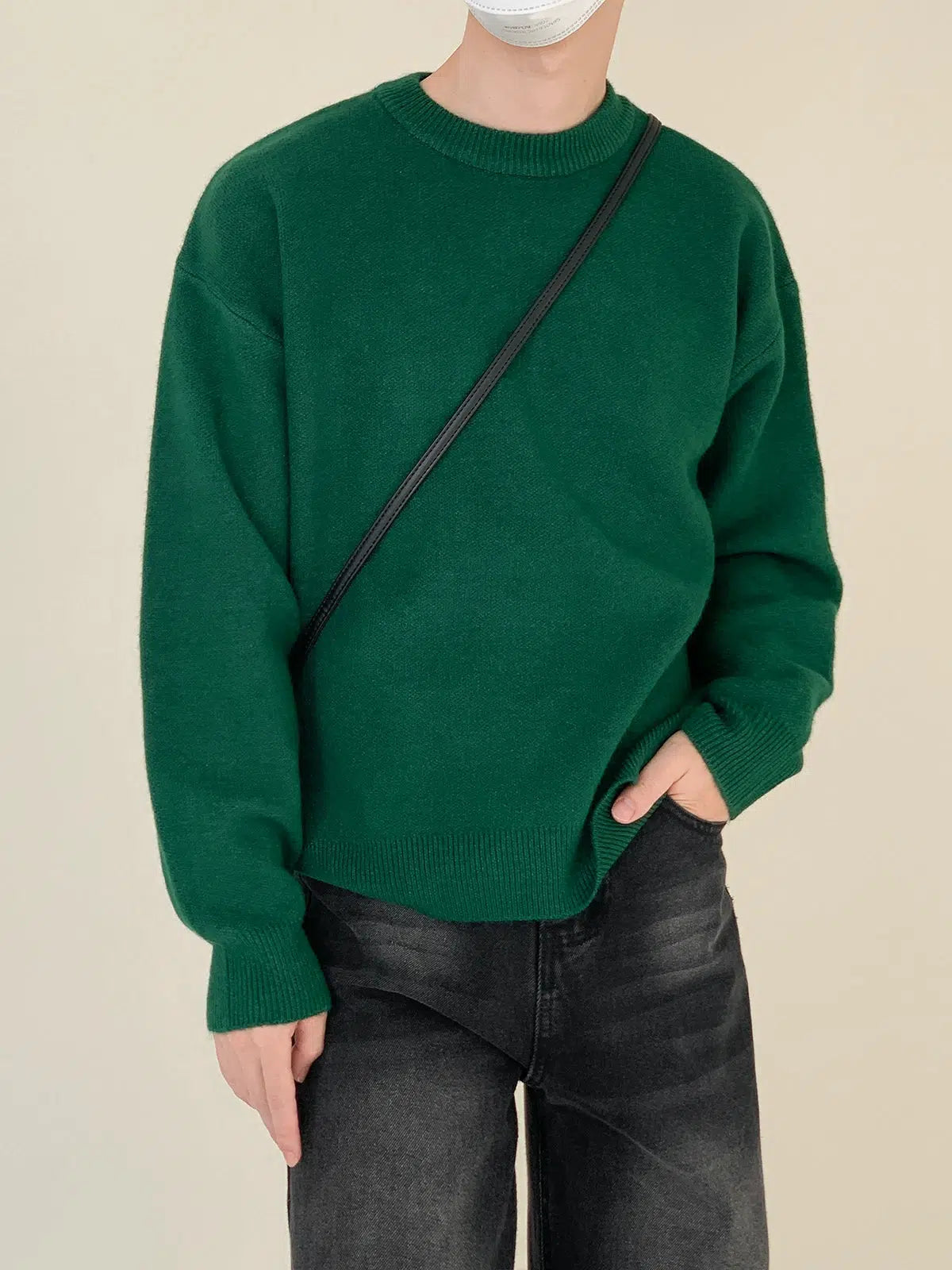 Maxct Cashmere Crew Neck Base Sweater