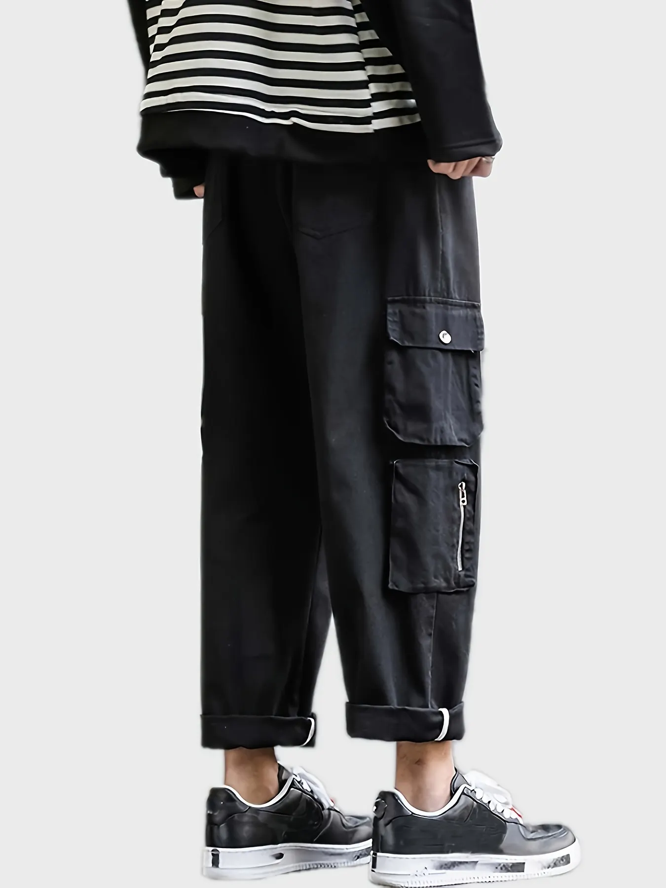 Men's Casual Zipper Pockets Cargo Pants For All Seasons