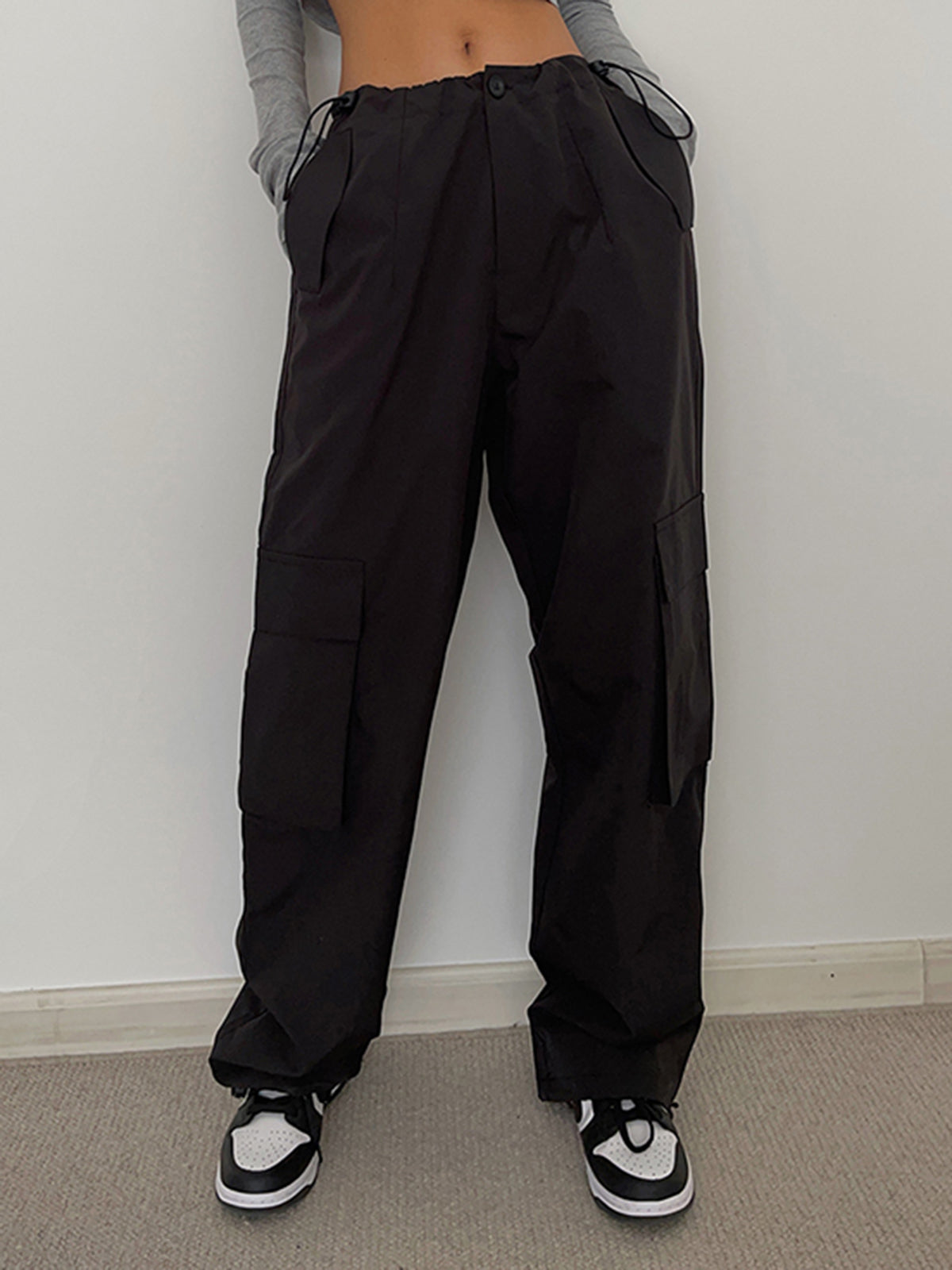 Maxct Boho Cargo Parachute Pants