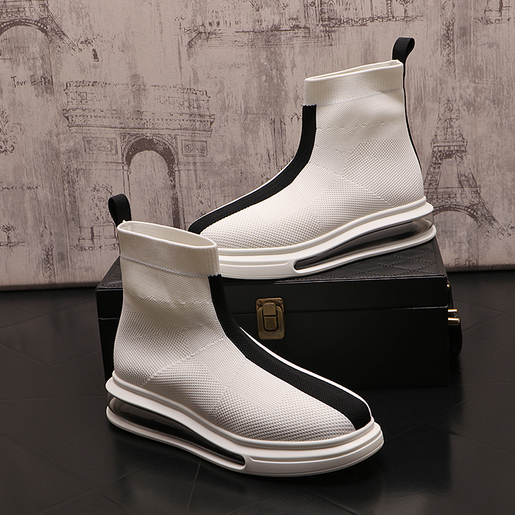 Breathable Knitted Men Sock Shoes - true deals club