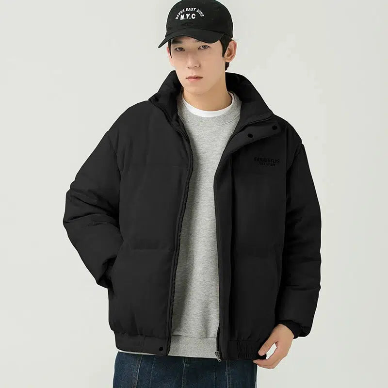Maxct Stand Collar Cotton Coat