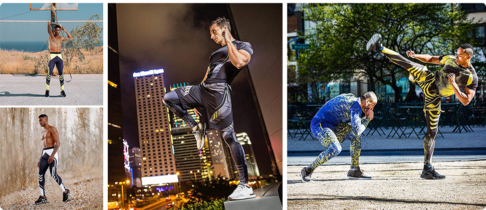 Men's Quick Dry Running Leggings: Gym Fitness & Workout - true deals club