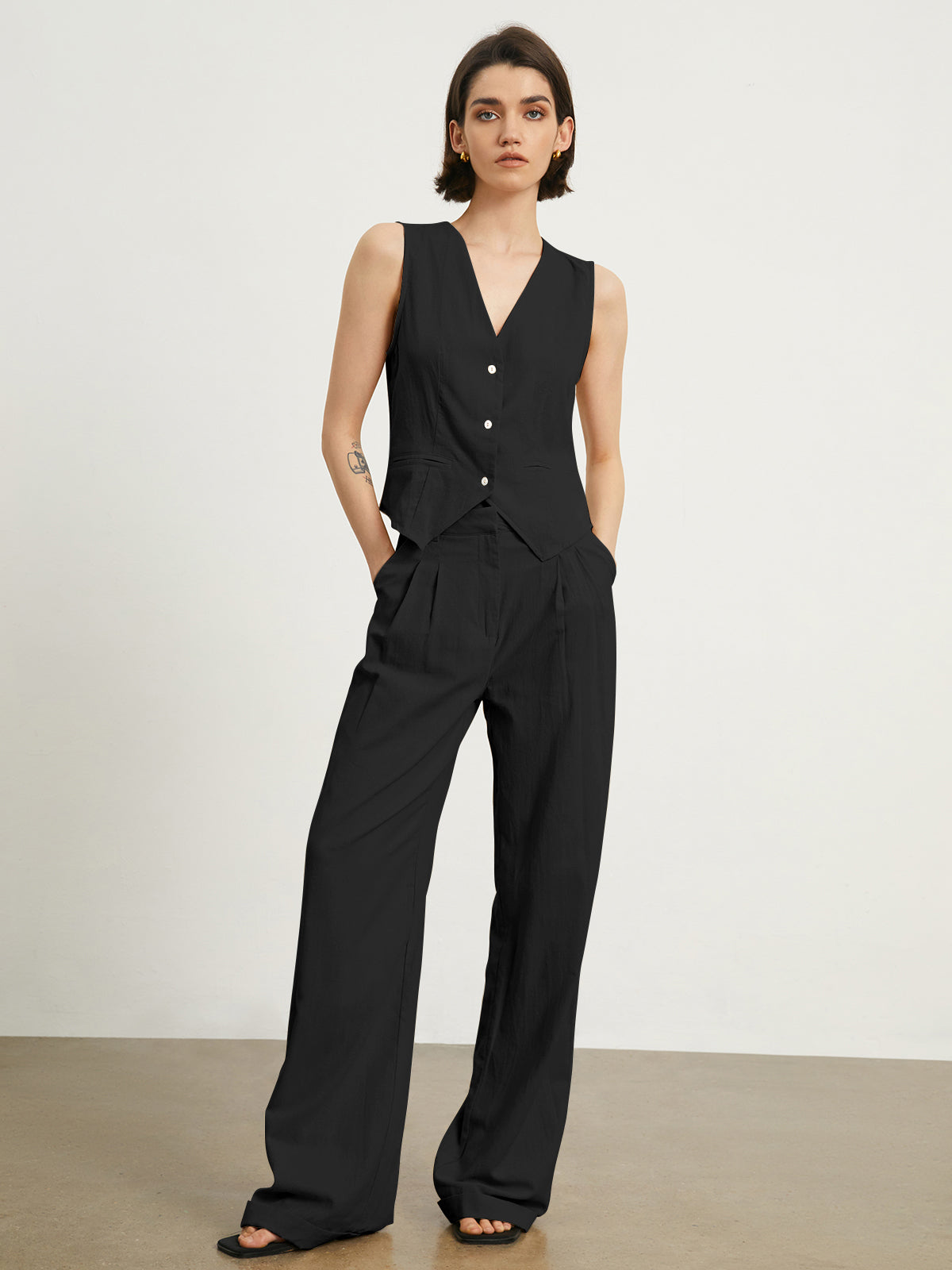 Maxct Effortless Linen Pants Set