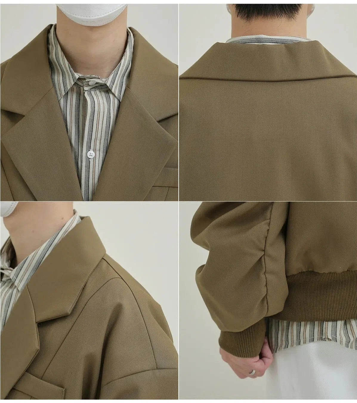 Maxct Suit Collar Short Jacket