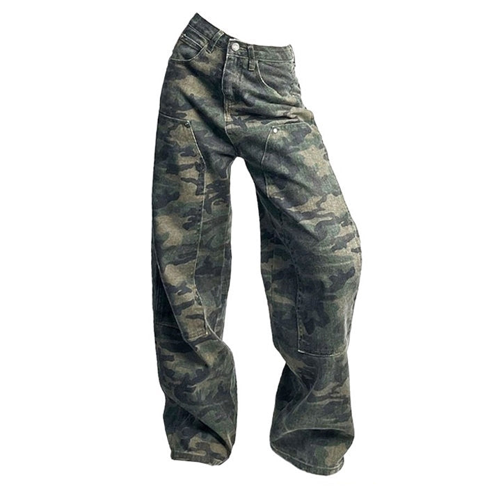 90's Camouflage Cargo Jeans Maxct