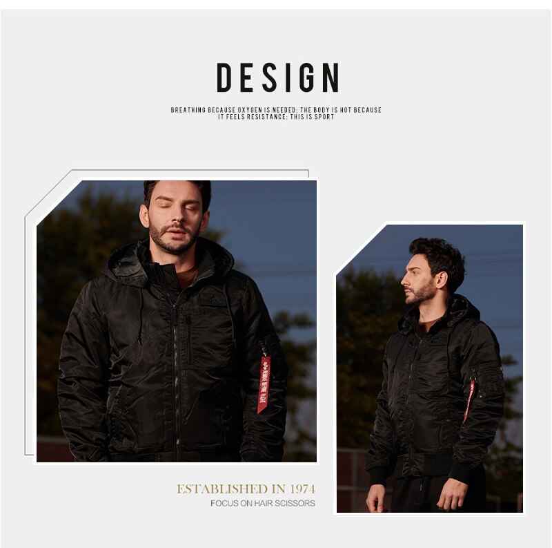 Men's Winter Very Stylish Waterproof And Windproof Jacket, Insulated With Sintepon