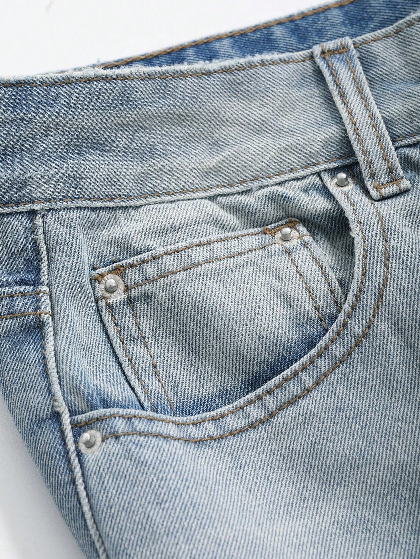 Maxct Women's Loose Fit Casual Wide Leg Denim Pants With Pockets
