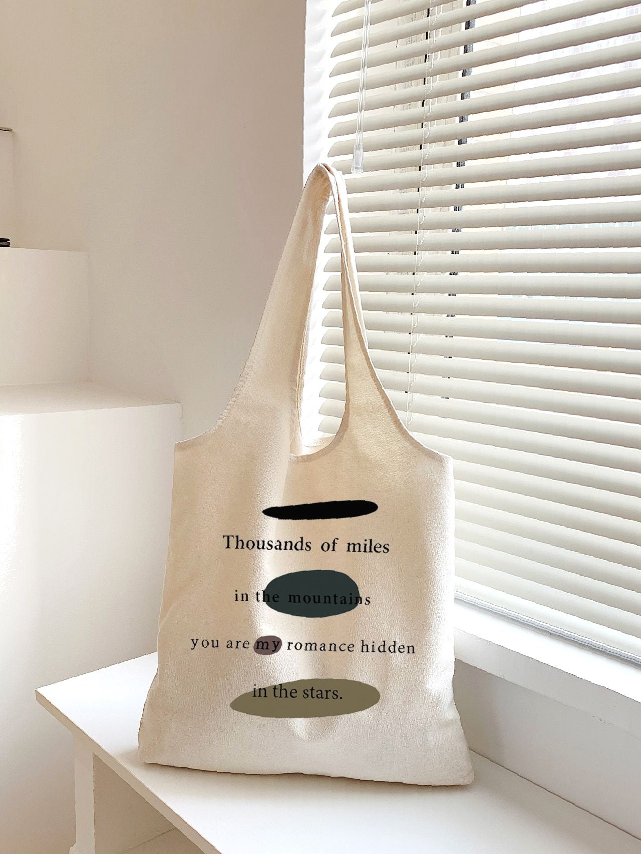 Maxct - Letter Graphic Shopper Bag  - Women Tote Bags