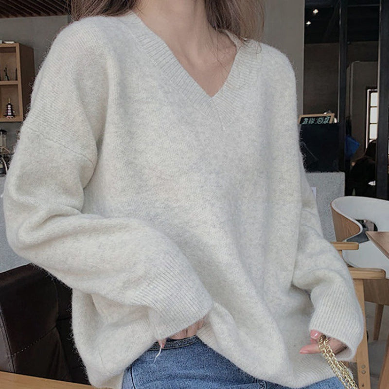Maxct Dark Academia Oversized Sweater