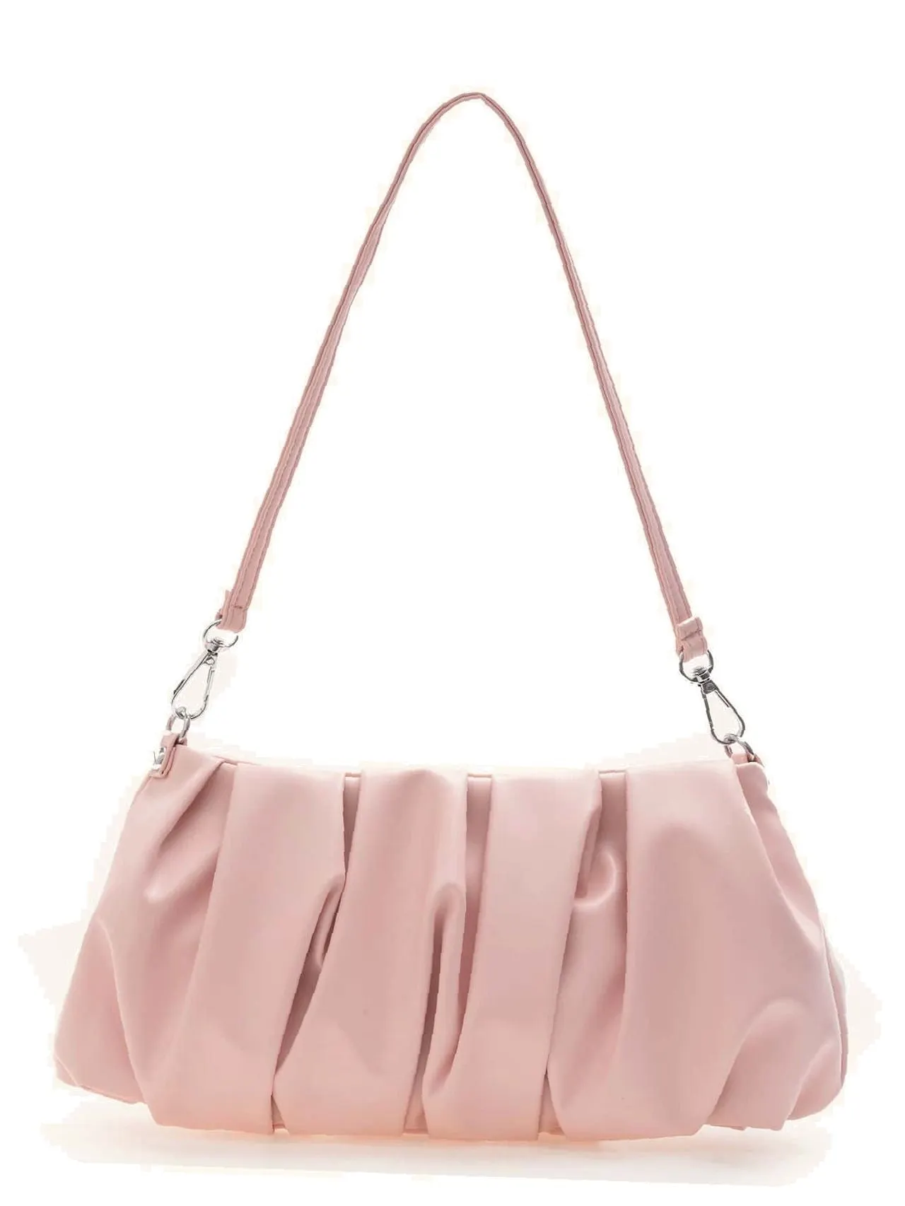 Bag For Love - Minimalist Ruched Bag - Women Maxct Bags