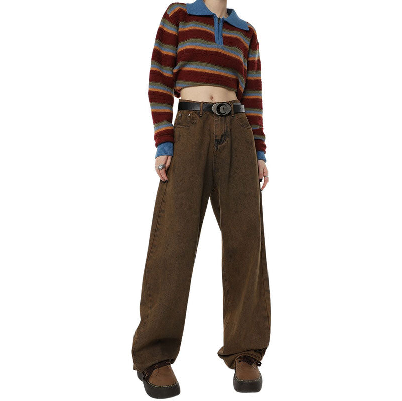 The Problem Child Brown Jeans Maxct - Image 4