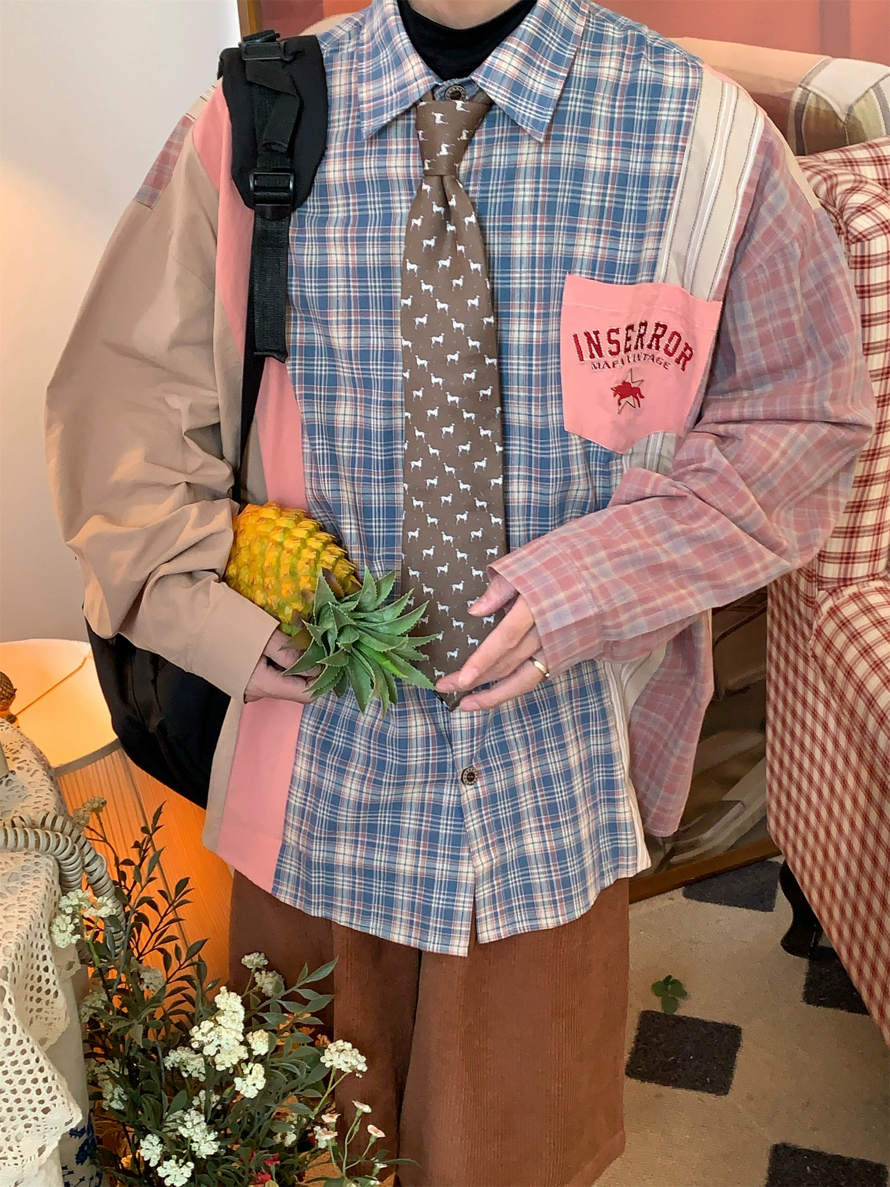 c2 coloring Blocking Patch Shirt Maxct - Image 2