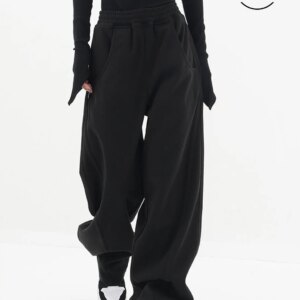 Maxct Baggy Solid Wide Leg Pants