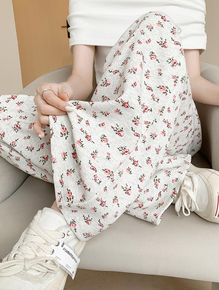 Maxct Leena Floral Print Lounge Pants