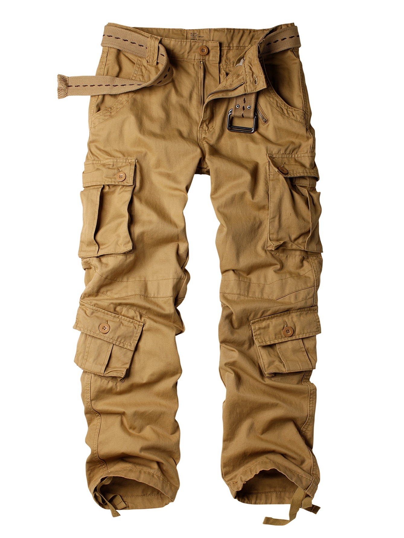 Men's Camo Multi-pocket Cargo Pants