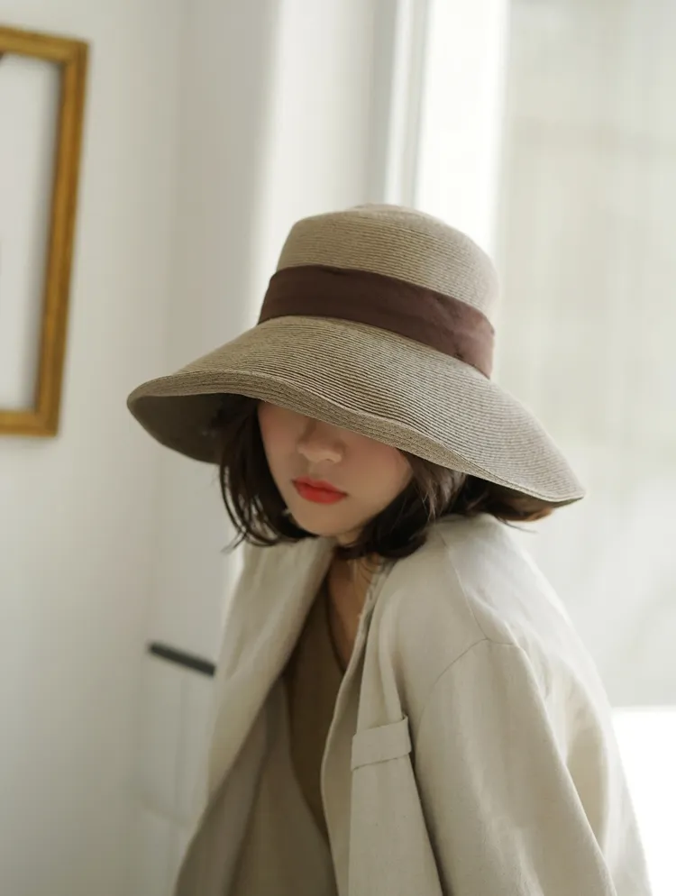 Straw Hat Artsy Travel Women's Anti-DDoS Foldable Hat