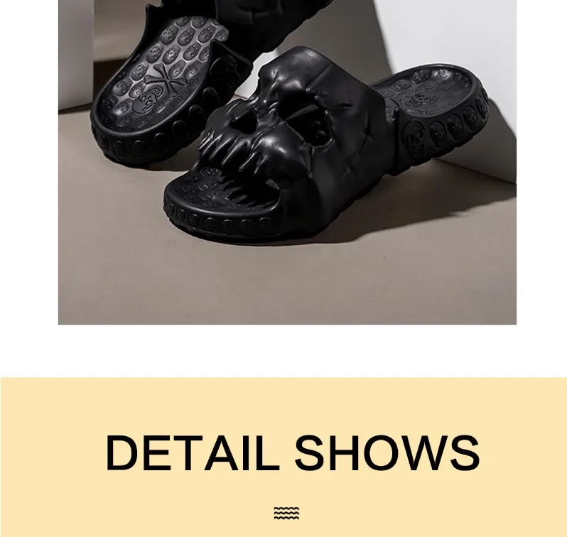 Unisex EVA Skull Sandals - true-deals-club