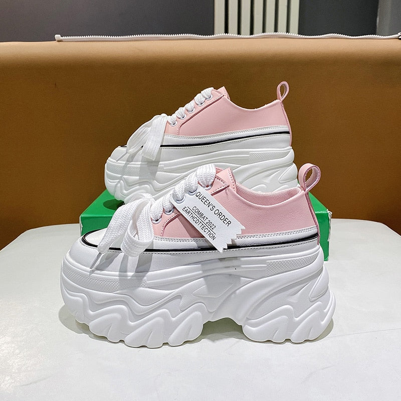 High Heel Chunky Platform Sneakers for Women Maxct