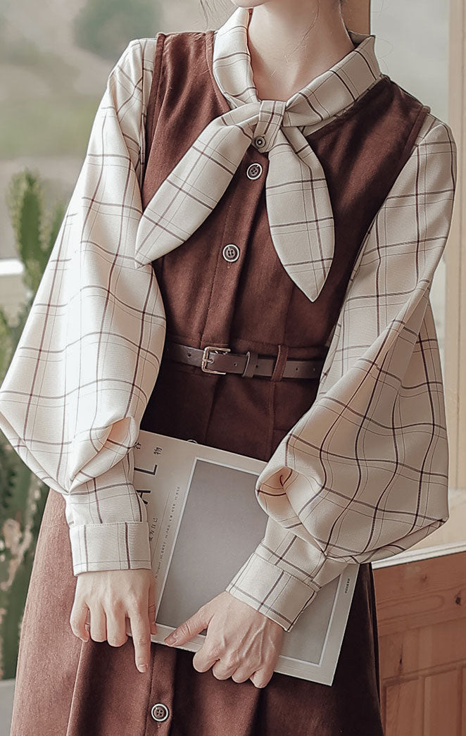Button Up Suede Pinafore Dress Maxct