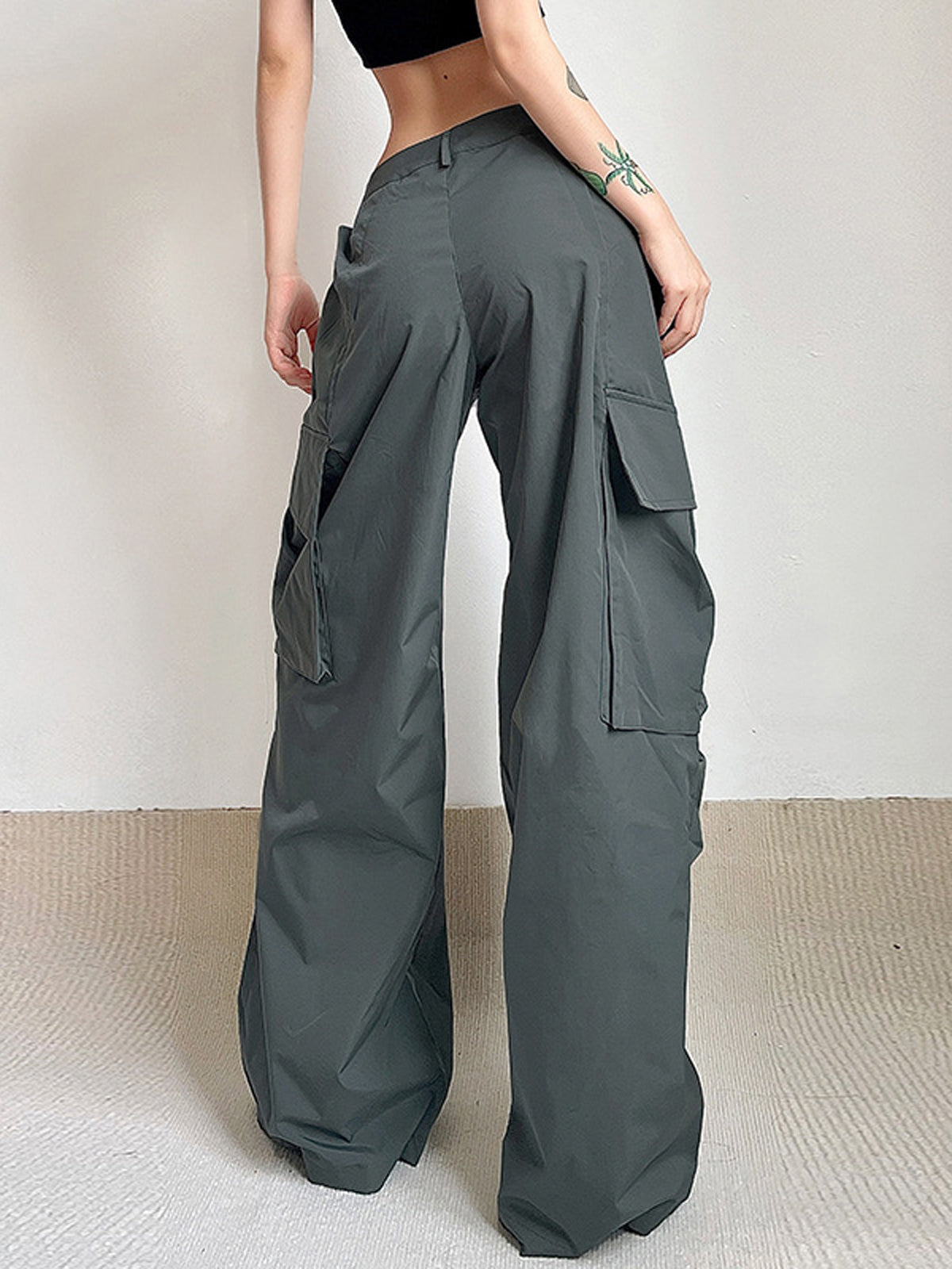 Maxct Solo Ovesized Cargo Parachute Pants