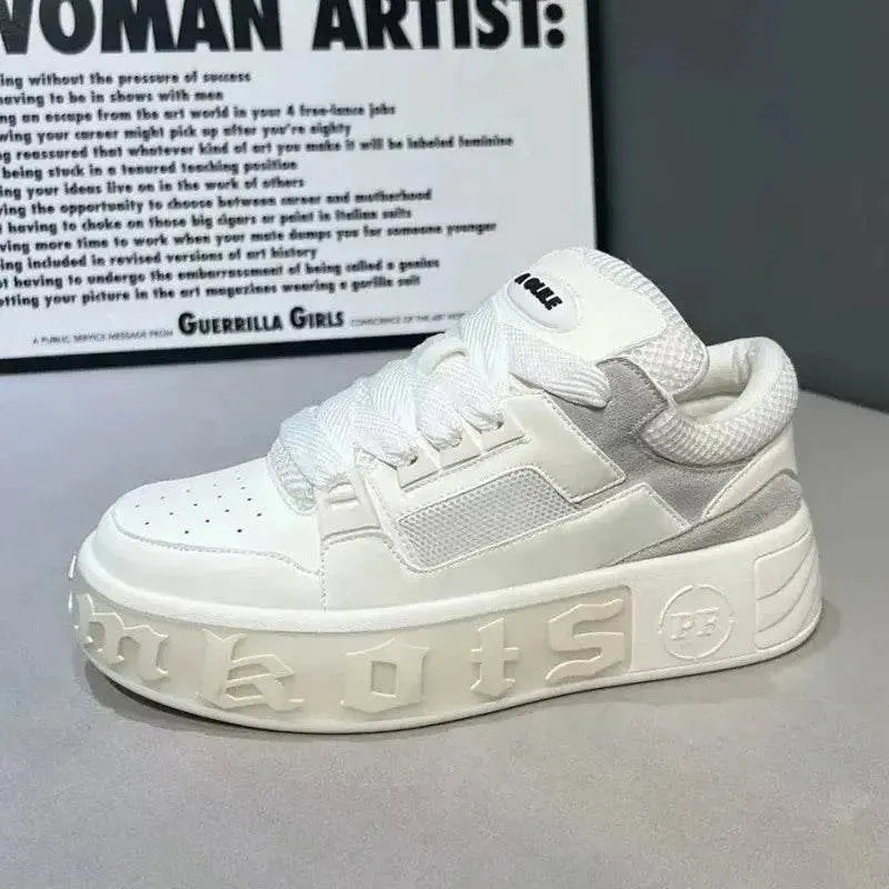 Stylish Men's Sneakers - Height-Boosting Shoes Maxct