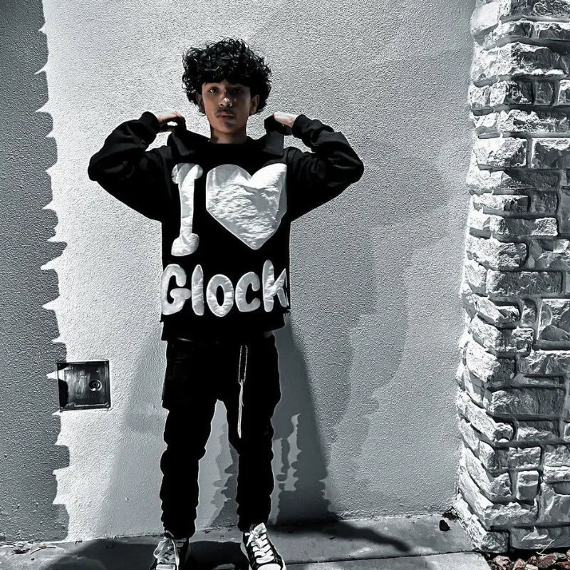 Maxct Y2k Women's Hoodie Long Sleeve Pullover Oversize Streetwear Personalized Pattern Sweatshirt Vintage High Street Punk Top Clothes