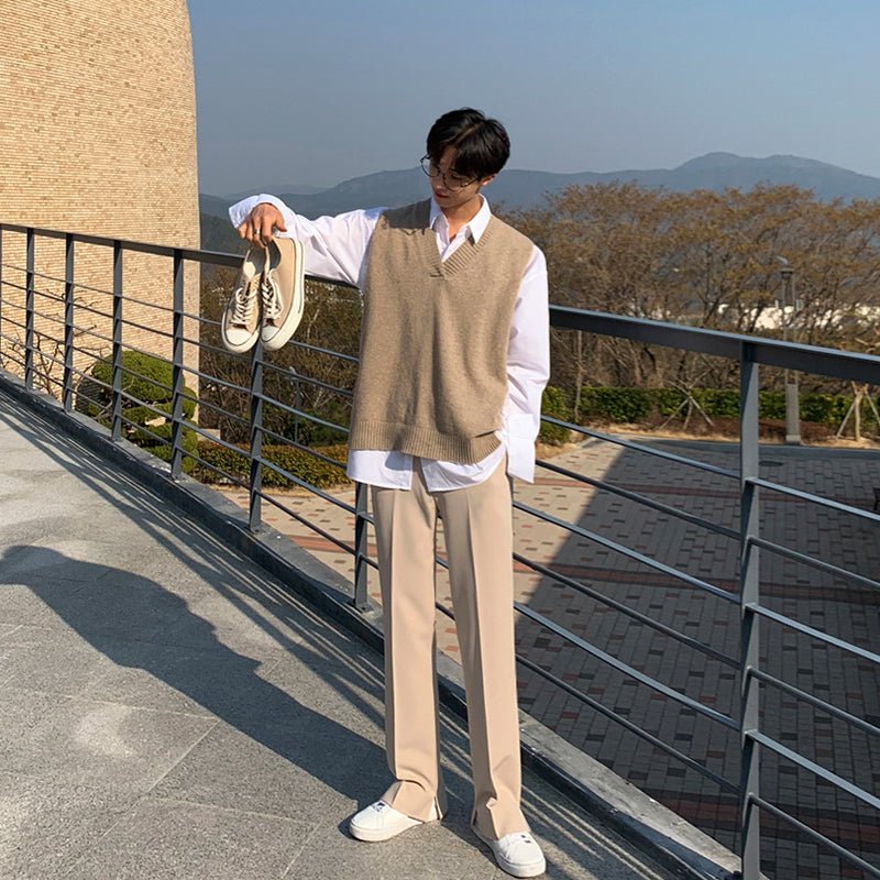 Maxct Kami No.7313 V-Neck Sweater Vest