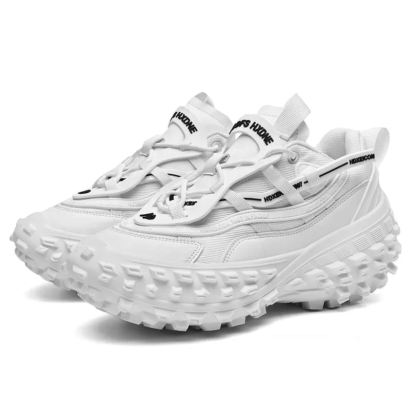 Tank Shoes Multiple-Lace Daddy's Shoes for Men Maxct