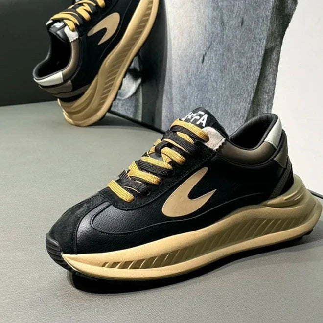 Slip on Sneakers Vulcanized Mix Color Shoes for Men Maxct