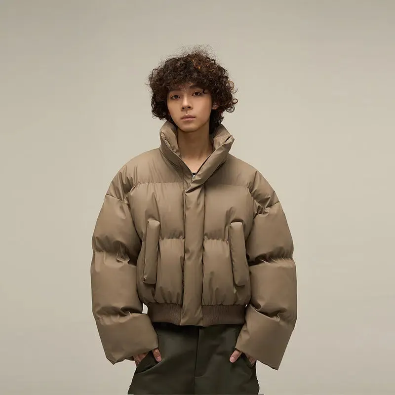 Maxct Unisex Short Puffer Cotton Jacket