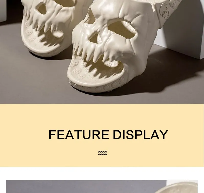 Unisex EVA Skull Sandals - true-deals-club