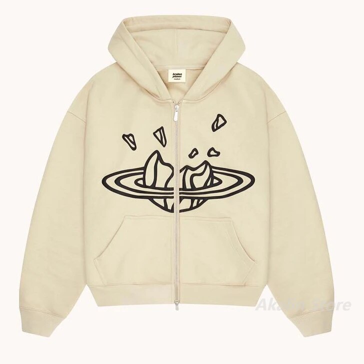 3D Letters Oversized Sweatshirt Hoodies Unisex - true deals club
