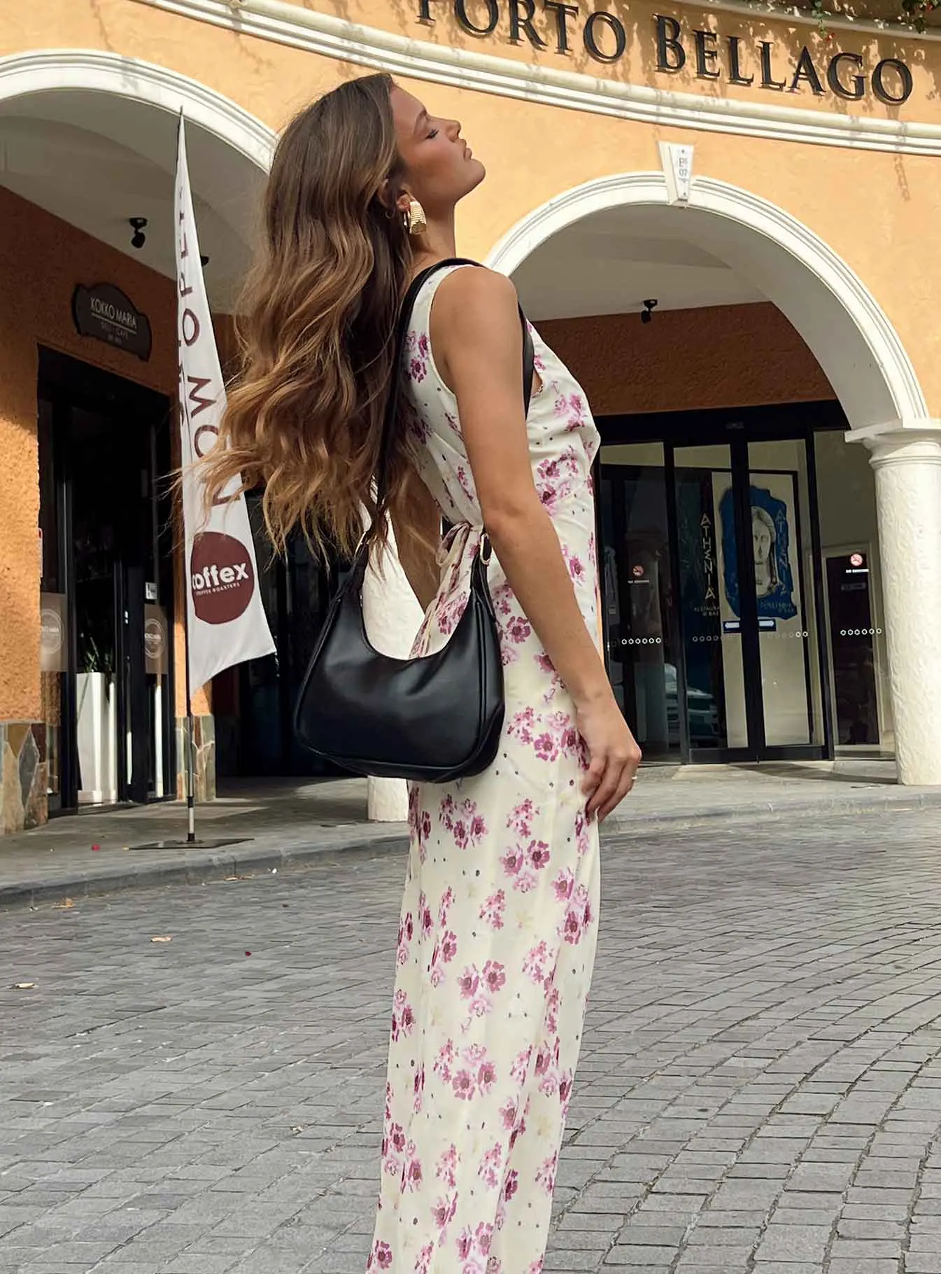 Maxct Nellie Maxi Dress Yellow Floral