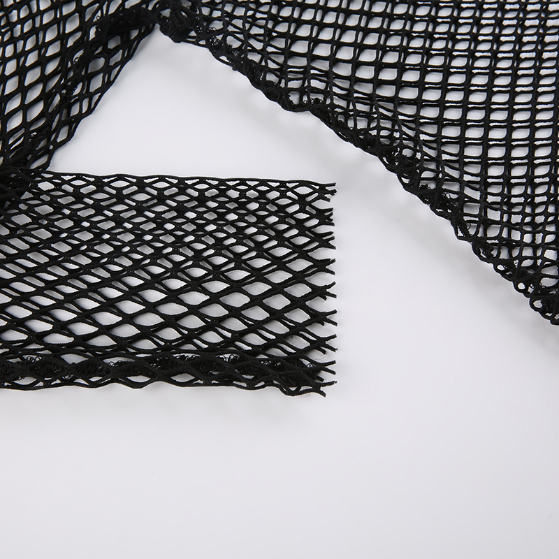 Harajuku Hollow Out See Through Crop Top Gothic Fishnet Mesh T-Shirts Grunge Mall Goth Women Summer Beach Cover-ups