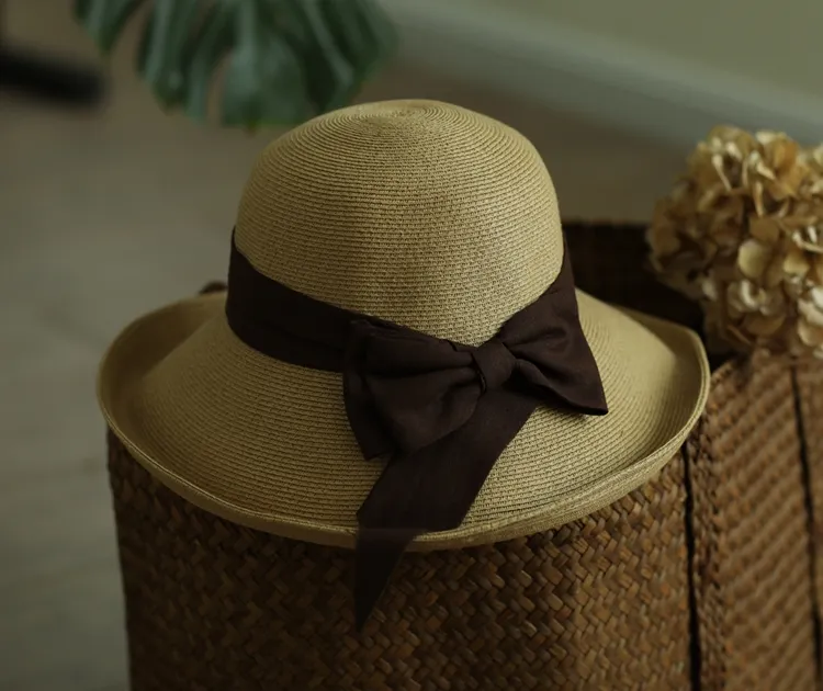 Straw Hat Artsy Travel Women's Anti-DDoS Foldable Hat