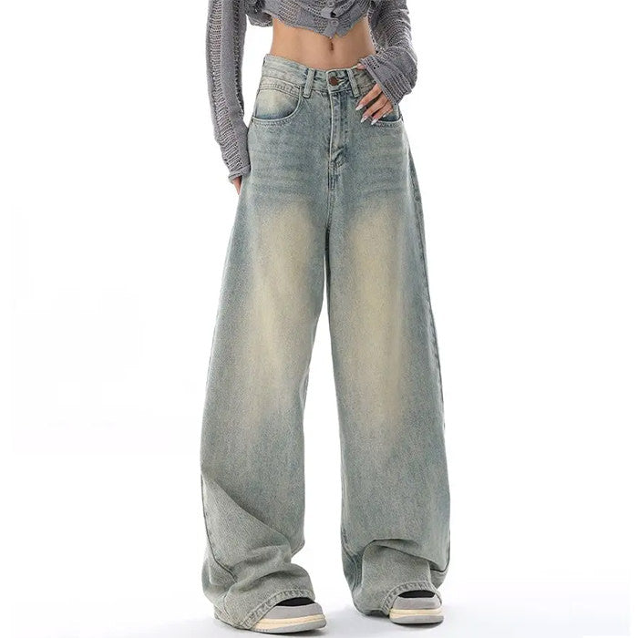 90's Light Wash Baggy Jeans Maxct