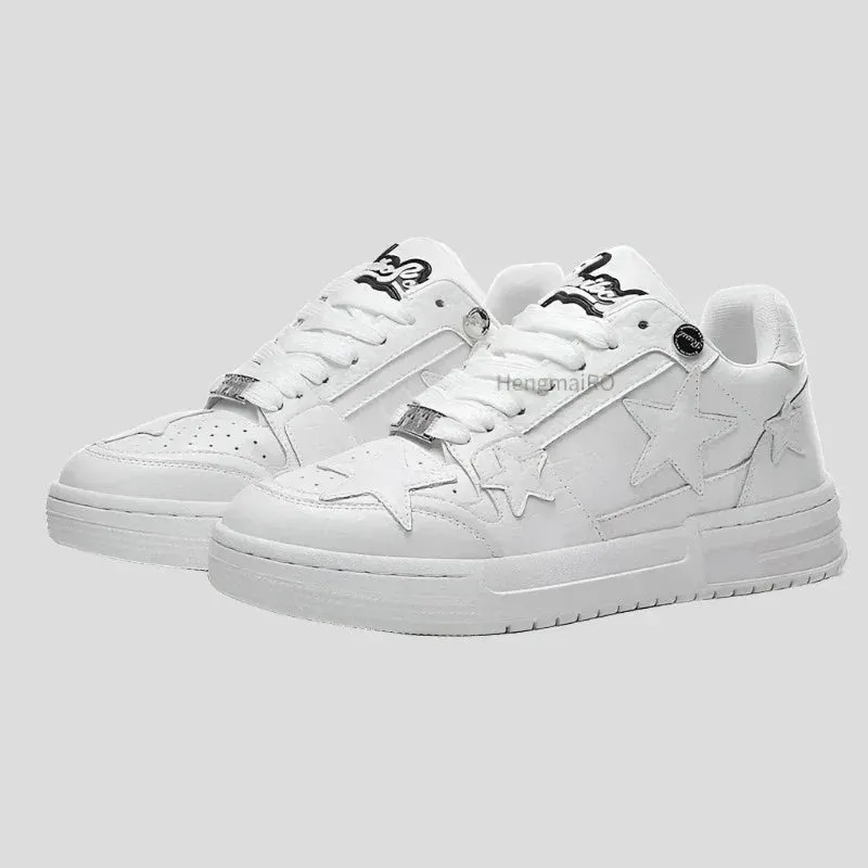 Skate Shoes Retro Y2K Star Punk Hip-hop Skateboard Sneakers Maxct