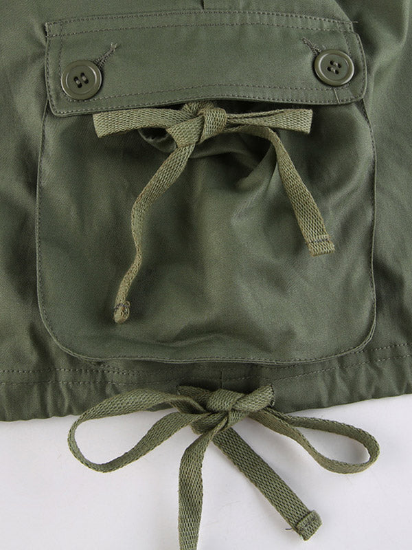 Size Friendly Pocket Cargo Mini Skirt Maxct