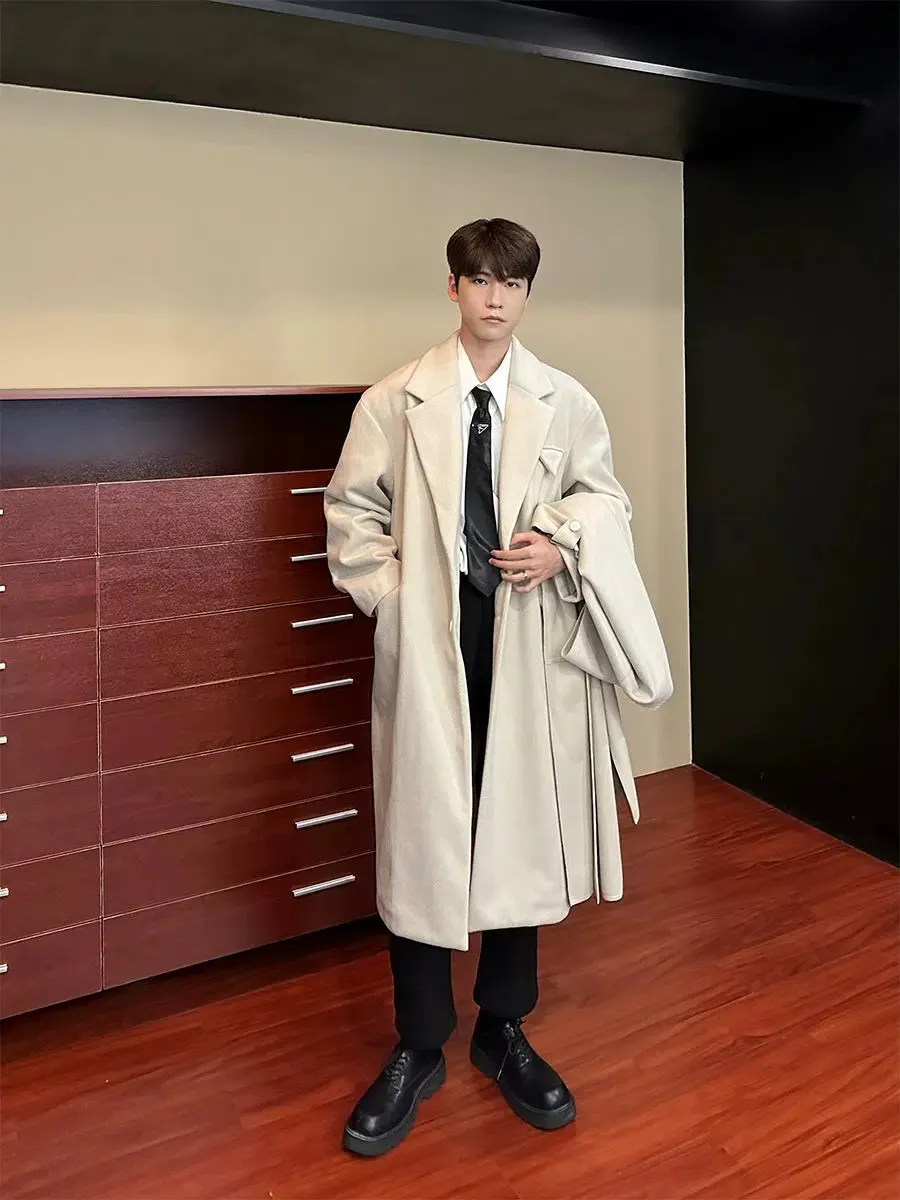 Maxct Mid-length Long Woolen Coat