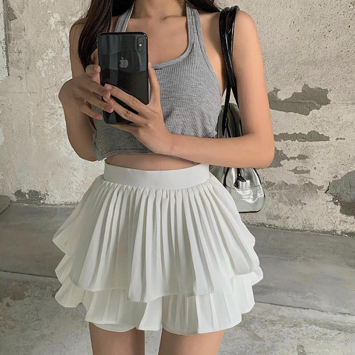 Unwritten Story Ruffle Mini Skirt Maxct