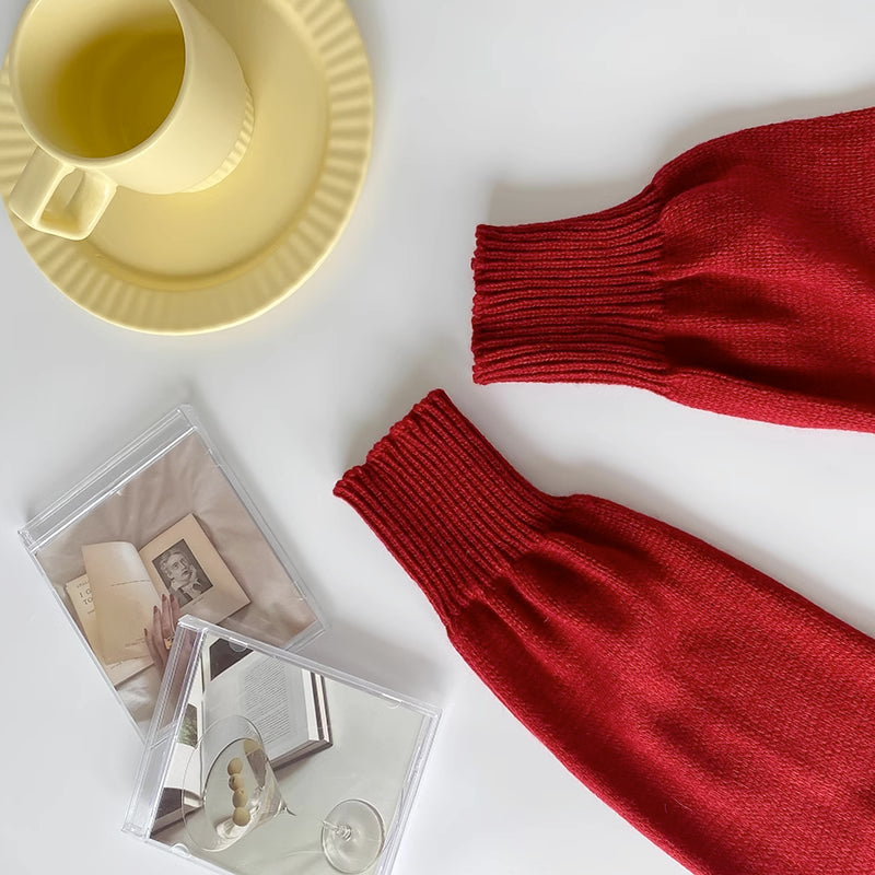 Ribbed Square Neck Mini Sweater Dress Maxct