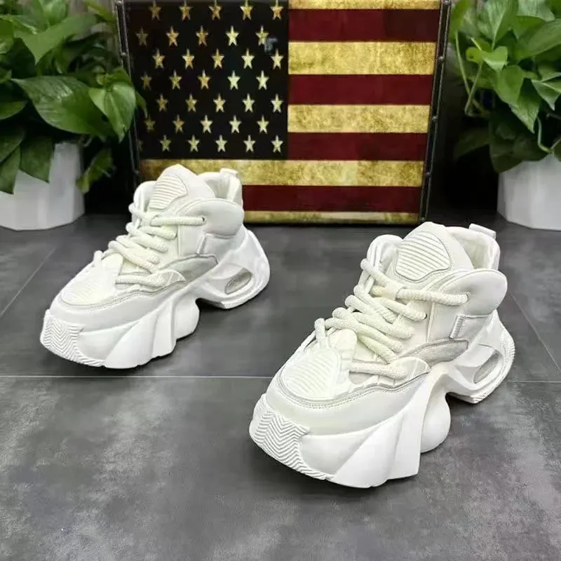 Trendy Thick Platform Sneakers for Men Maxct