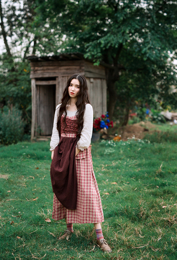 Patchwork Village Dress Maxct