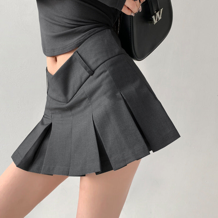 Y2K Pleated Micro Skirt Maxct