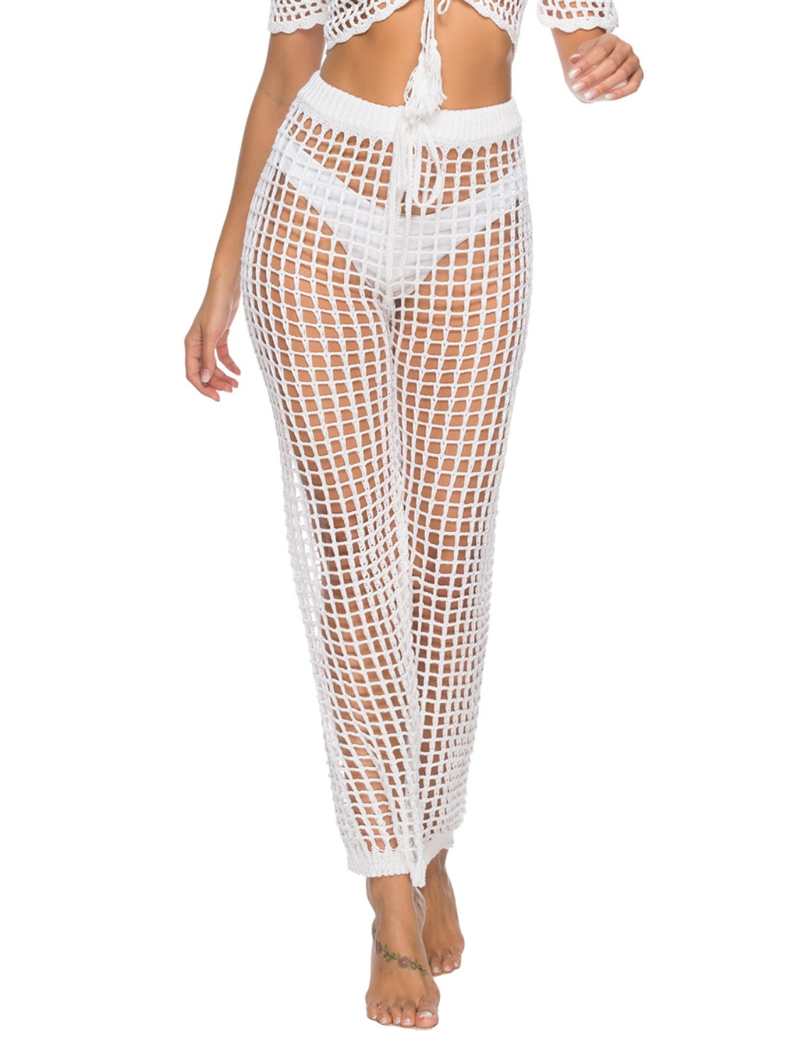 Maxct &Cutout High Waist Swim Pants